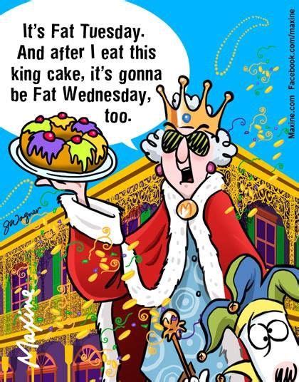 Fat Tuesday Oh I Ate Too Much Fat Tuesday Funny Cartoons Tuesday