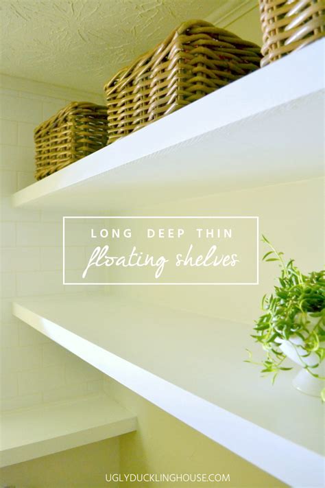 Earn rewards & discounts · buy now, pick up in store How To Create Long, Deep, & Thin Floating Shelves ...