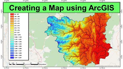Creating A Map Using Arcgis A Step By Step Guide Youtube