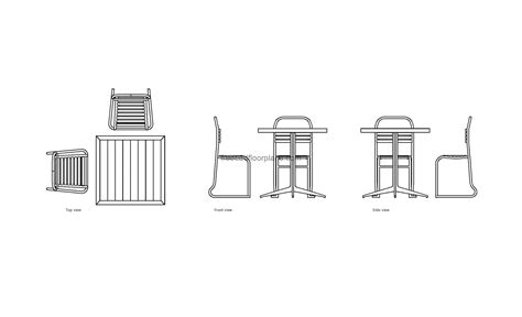 Pallet Coffee Table Autocad Block Free Cad Floor Plans