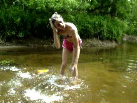 Girls Bathing In A River YouTube