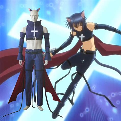 Shugo Chara Ikuto Tsukiyomi Black Lynx Cosplay Outfits
