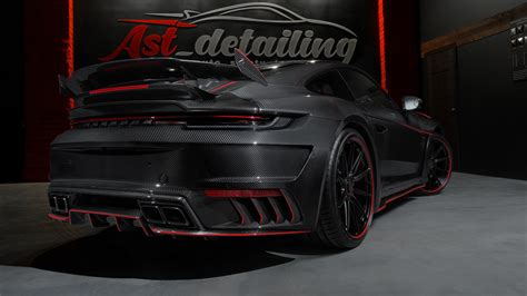 Topcar Porsche 911 Turbo S Stinger Gtr Carbon Edition 2022 6 4k Hd Cars