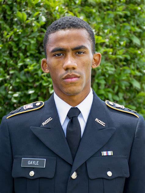 Voorhees Student Leader Selected Army Rotc Cadet Battalion Commander