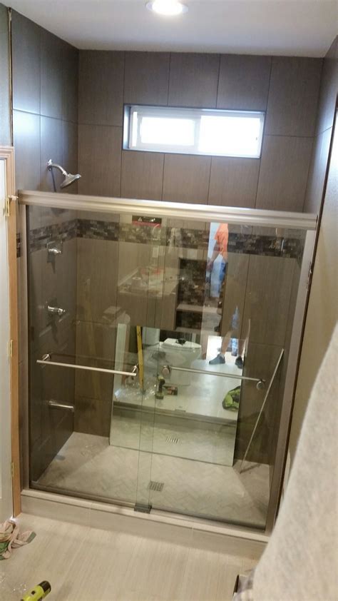Glass Shower Door Installation Hedgehog Home Services Llc
