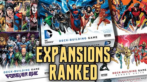 Posted on nov 17, 2020 11 34 my husband and i play our dcdb game—a lot. DC Comics Deck Building Game Expansions Ranked! - YouTube