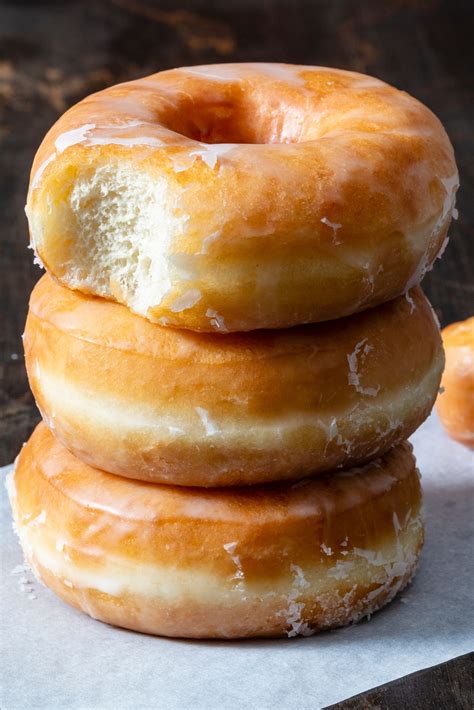 Glazed Yeasted Doughnuts Yeast Donuts Doughnuts Donut Toppings