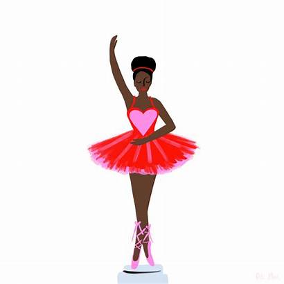 Dance Dancer Gifs Tiny Animated Ballerina Ali