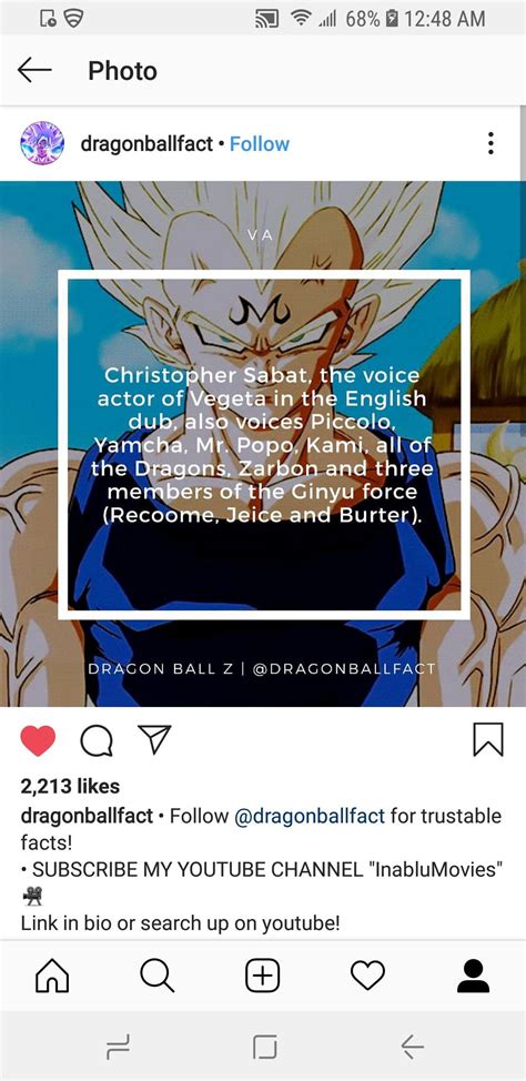 Maybe you would like to learn more about one of these? Pin by TheSSJ3_Master on Coool | Voice actor, Piccolo, Kami