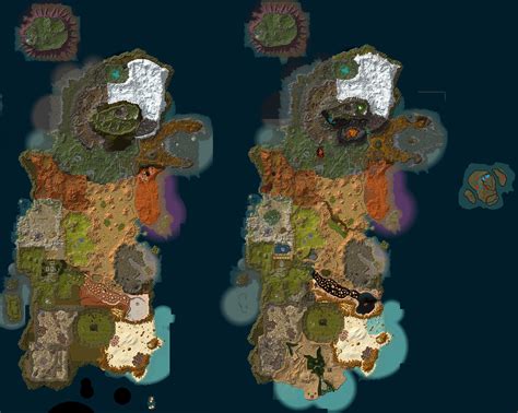 New WOW Eastern Kingdom Map preview and older Kalimdor PreviewUpdated 8/21