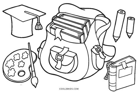 Bag Coloring Pages Coloring Home