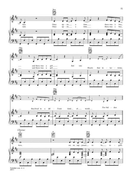 Forbidden Love By Madonna Digital Sheet Music For Download And Print Ax00 Psp 000068 Sheet