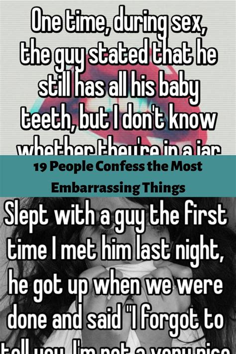 People Confess The Most Embarrassing Things Theyve Ever Done Wtf