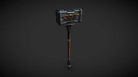 Warhammer 40k War Hammer Download Free 3d Model By Thetable