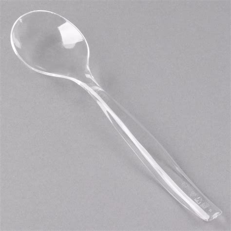 Sabert Ucl72s 10 Clear Disposable Plastic Serving Spoon 72case