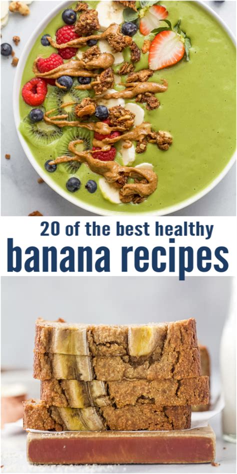 20 Healthy Banana Recipes Joyful Healthy Eats