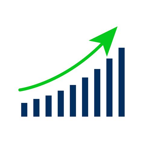 Free Increasing Stocks Icon Growing Graph Bar Chart 19045386 Png