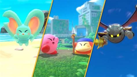 Kirby Characters Old Faces And New In The Forgotten Land