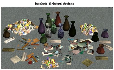 Mod The Sims Apocalyptic Effects Trashamatic Recolours And Decorative Junk