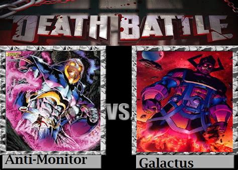Anti Monitor Vs Galactus By Thewickedavatar1 On Deviantart