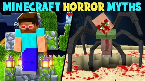 Testing Horror Minecraft Myths That Are True Testing Minecraft Scary