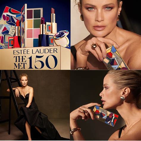 Carolyn Murphy Fronts Estee Lauder X Met Collection Makeup Campaign Anne Of Carversville