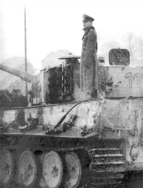 Panzer Vi Tiger Of Schwere Panzer Abteilung 501 Tank Number 111 Winter