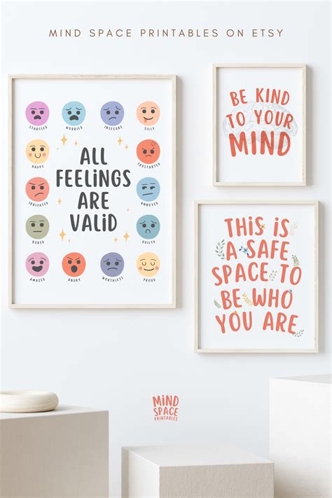This Feelings Are Valid“ Wall Art Can Decorate Your Walls And Empower