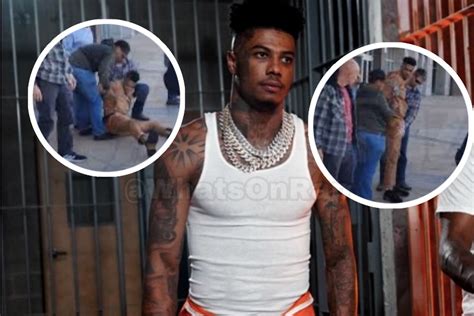 Footage Shows Blueface Arrested For Attempted Murder In Frount Of