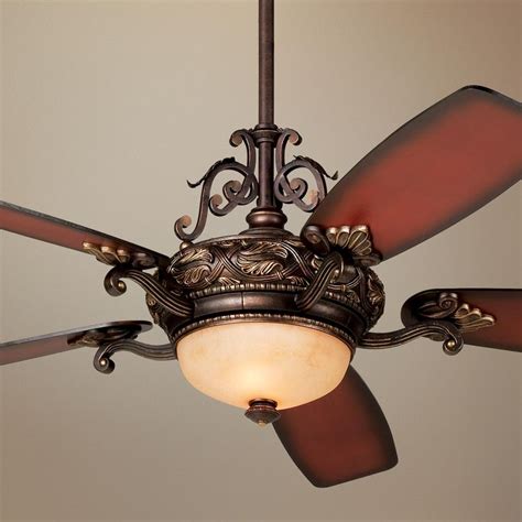 The purpose of having the two switches is that one controls the lights on the ceiling fan, while the other controls the speed. Tuscan Gold Finish Ceiling Fan with Italian Amber Scavo ...