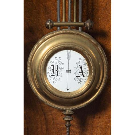 Handsome Victorian American Wall Clock 19th Century 1800s Old Europe Antique Home