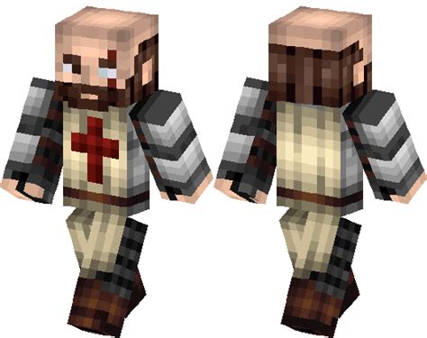 Templar Knight 18 Hd Skin Minecraft Skin Minecraft Hub