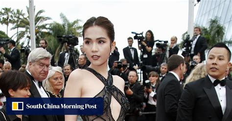 Model Ngoc Trinhs Revealing Cannes Outfit Causes Sensation And