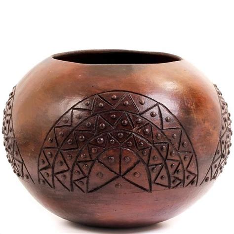 African Pottery Zulu Ukhamba Pot African Pottery Pottery Designs