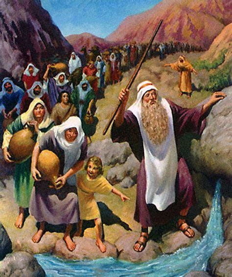 Moses Error At Kadesh Then The Children Of Israel The Whole