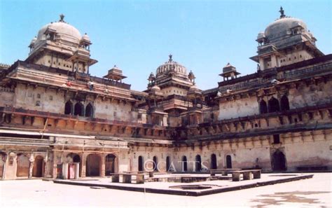 Jahangir Mahal Orchha Fort Madhya Pradesh Indian Architecture