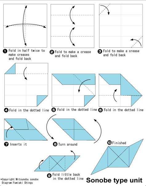 Origami Dipyramid Instructions Easy Origami Instructions For Kids