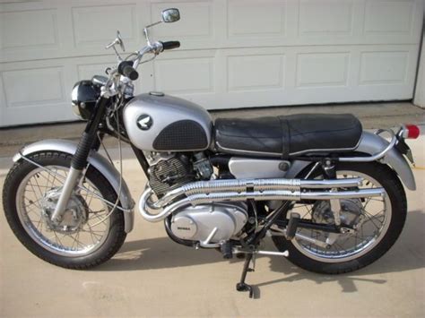 1966 Honda Cl77 305 Scrambler Motorcycle 1