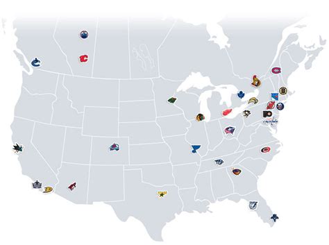 Interactive map, shows locations, address, capacity and official team web site for all nhl teams. A Look at NHL Divisional Realignment | THIS BLOG IS CLOSED