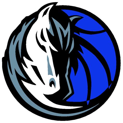 The latest redesign has resulted in the silvery color on the horse's backboard and mane being darker, while the blue in the basketball and. dallas mavericks logo - Clip Art Library