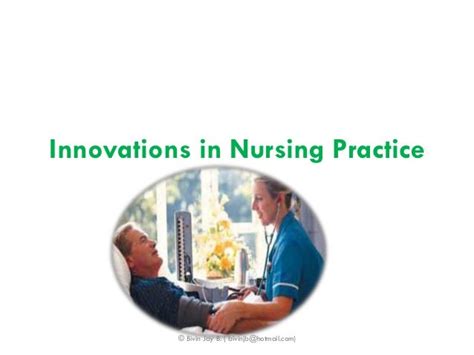 Innovations In Nursing