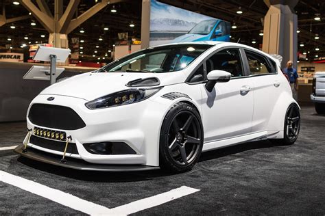 Rally body kits for ford, ford body kits, ford fiber parts, ford fibreglass bodies and ford composite racing parts. Tucci Hot Rods Widebody Ford Fiesta ST on Forgeline One Pi ...