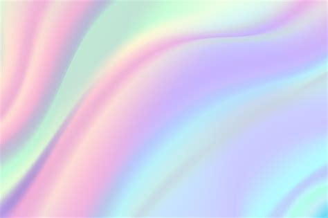 Iridescent Foil Background Beautiful Holographic Texture Rainbow Gra