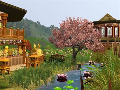 The Sims Resource Hanami Cherry Blossom Festival