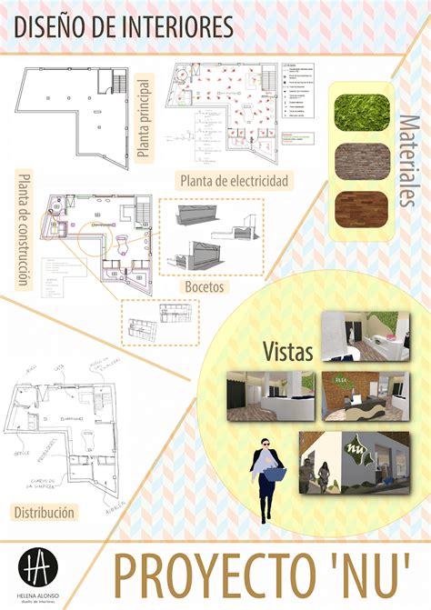 Diseño De Interiores Escuela De Arte De Motril Trabajos De Diseño Por