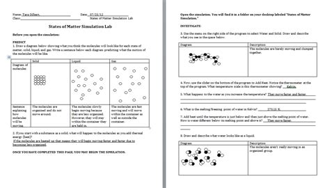 A fantastic resource and its convenience to have an answer sheet too. Visualizing Chemistry Summer 2012: Activity Six!