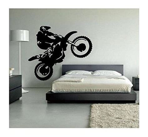 Customwallsdesign Wandaufkleber Wandtattoo Motiv Motorradfahrer Mit