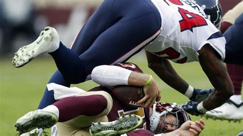 Washington Redskins Quarterback Alex Smith Suffers Horror Broken Leg Au — Australia’s