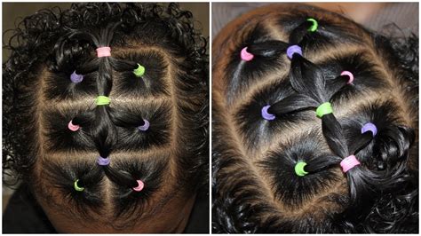 This high puff tutorial is a great play on the rubberband natural hairstyle trend! How to Make Your Own Rubber Band Hairstyles - Human Hair Exim