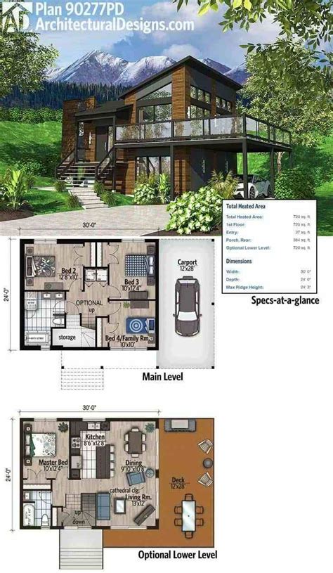 12 Cool Concepts Of How To Upgrade 4 Bedroom Modern House Plans